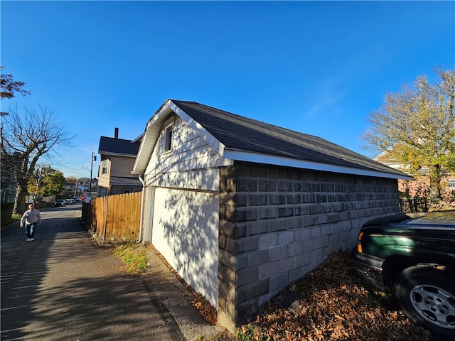 view of property exterior