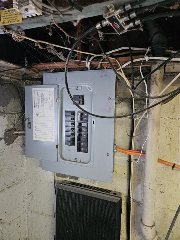 utilities featuring electric panel