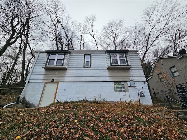 view of back of house