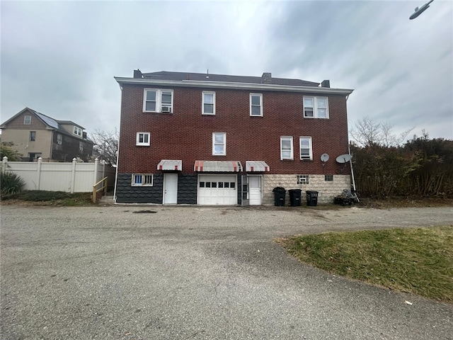 view of rear view of property