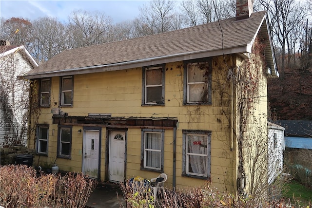 view of front of house