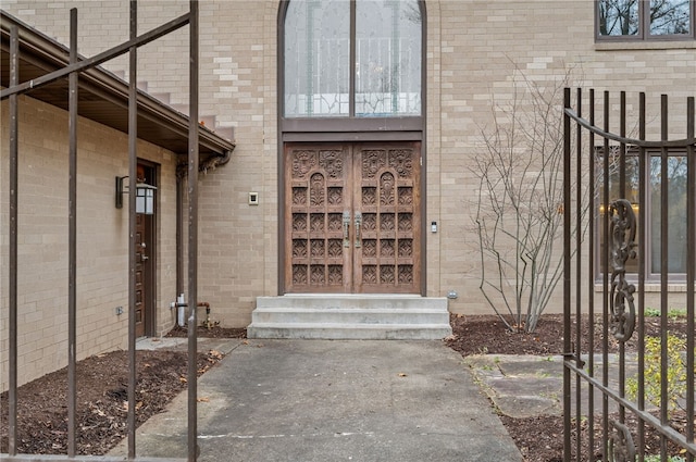 view of entrance to property