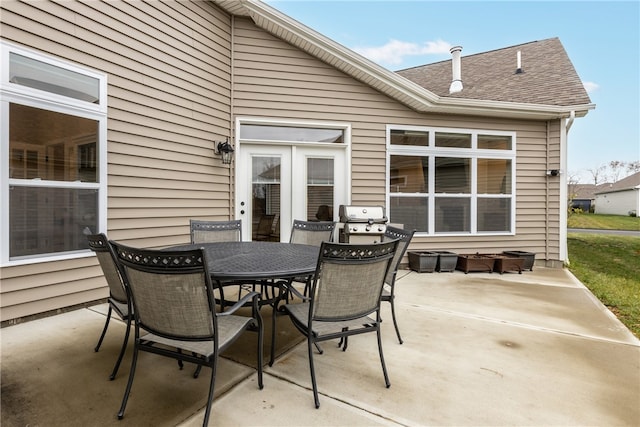 view of patio / terrace with grilling area