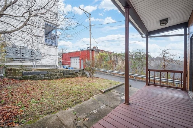 810 Hays St, Homestead, PA 15120 - view of wooden terrace