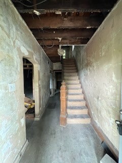 view of basement