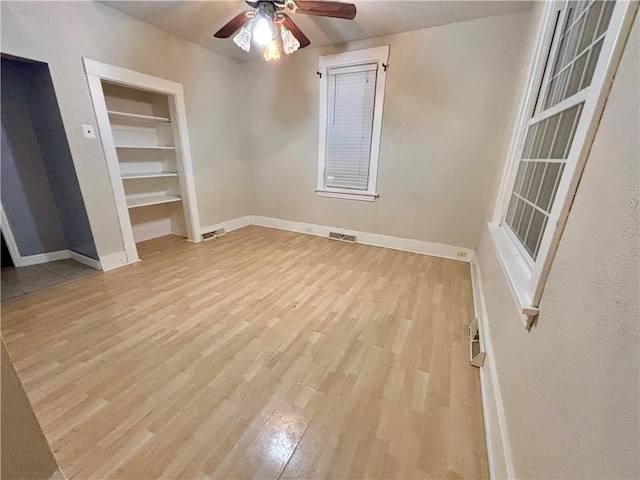1713 W 8th St, Patterson Twp, PA 15010 - unfurnished room featuring wood finished floors and ceiling fan