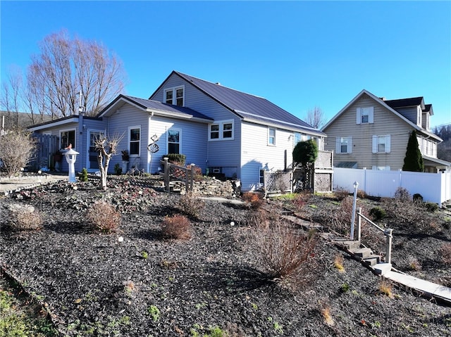 view of rear view of house