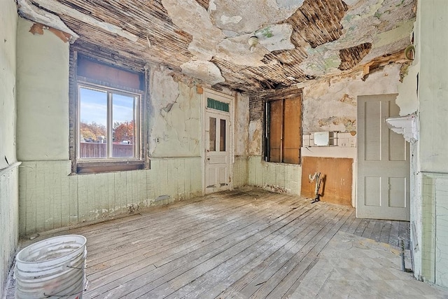 miscellaneous room featuring light hardwood / wood-style floors