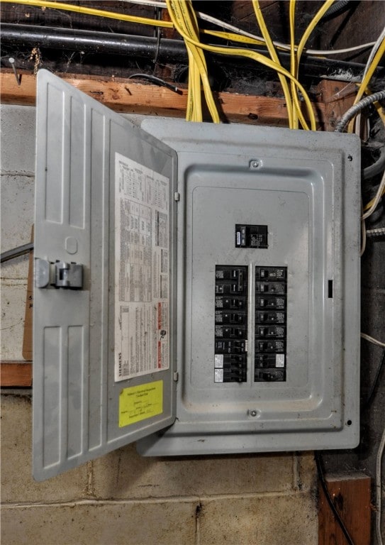 utilities with electric panel