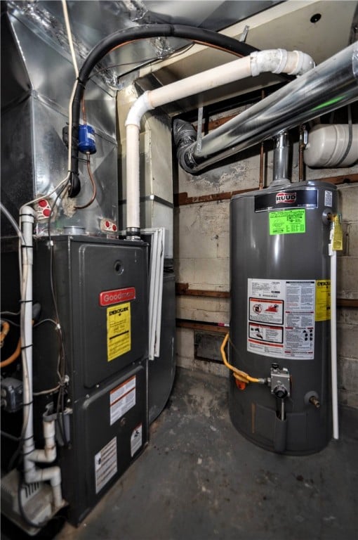 utilities with water heater