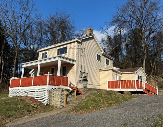 view of front facade