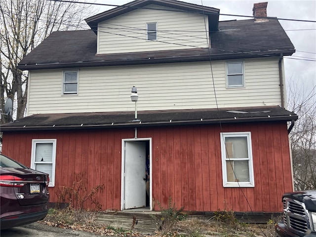 view of rear view of house