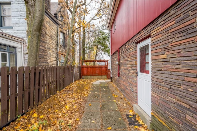 101 Point Breeze Pl, Point Breeze, PA 15208 - view of home's exterior with a fenced backyard and brick siding