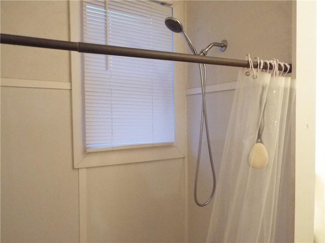 409 1st St, East Bethlehem, PA 15368 - bathroom view of a shower with curtain
