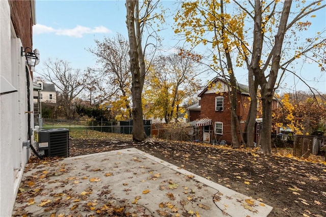 view of patio / terrace featuring cooling unit