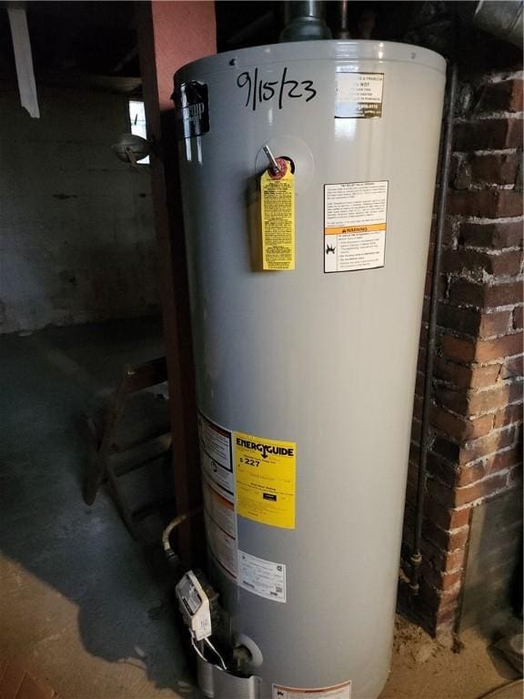 utilities featuring water heater