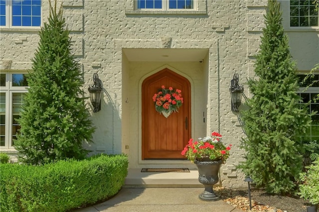 view of property entrance