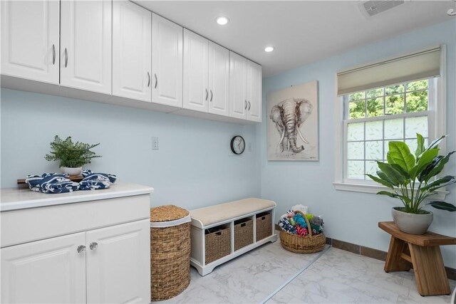 view of mudroom