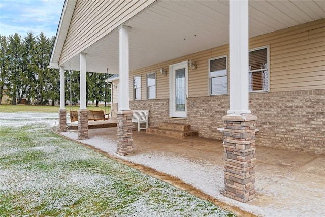 view of patio