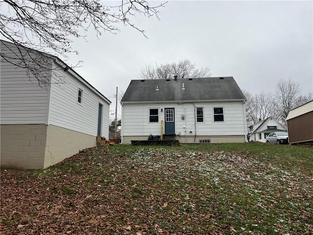 view of rear view of house