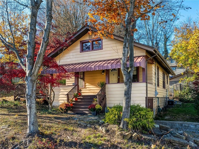 view of bungalow