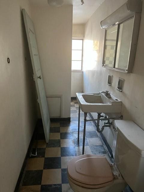 bathroom with toilet