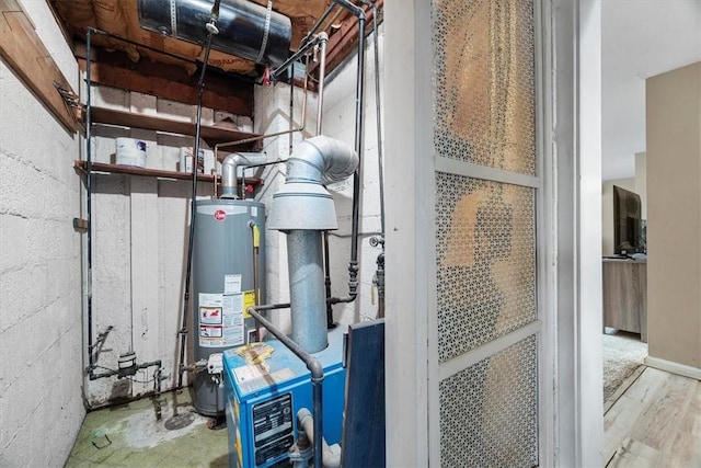 utilities with gas water heater