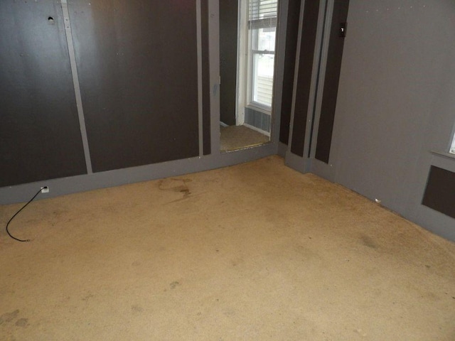 unfurnished bedroom featuring carpet floors