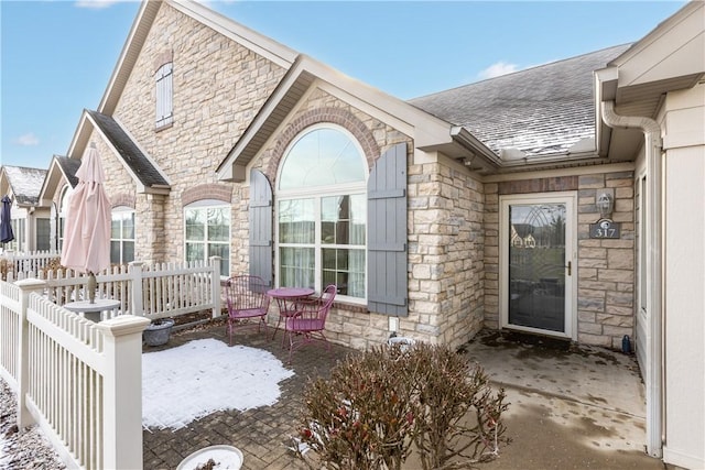 rear view of house with a patio area