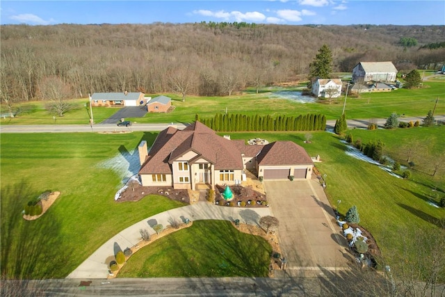 204 S Links Ave, Twp Of But Nw, PA 16001 - aerial view of property and surrounding area with a forest