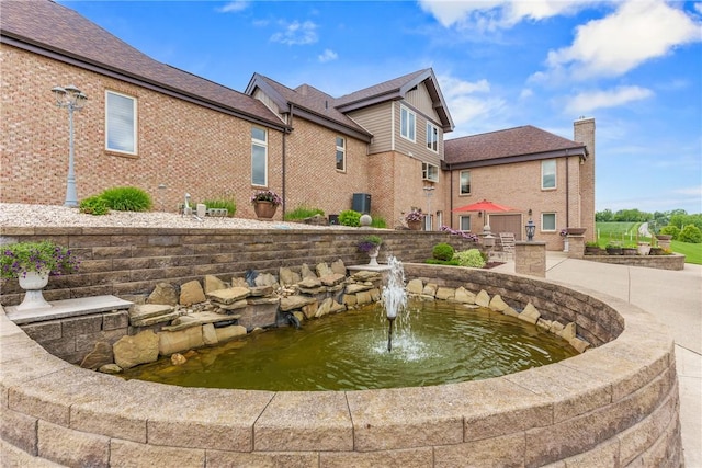 204 S Links Ave, Twp Of But Nw, PA 16001 - view of home's community featuring a garden pond