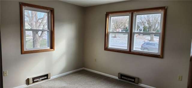 empty room featuring carpet