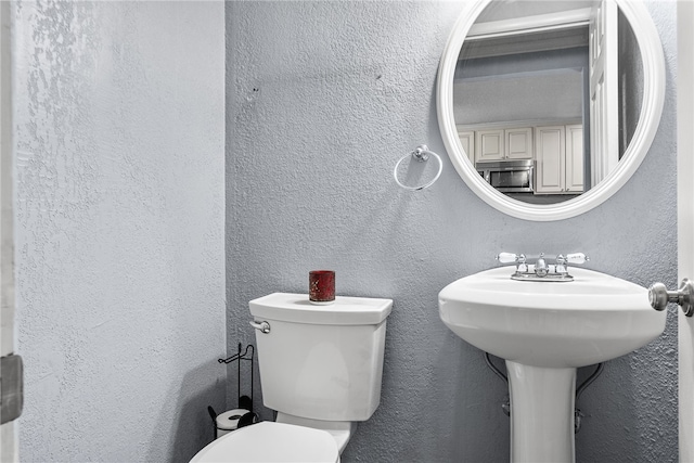 bathroom with toilet