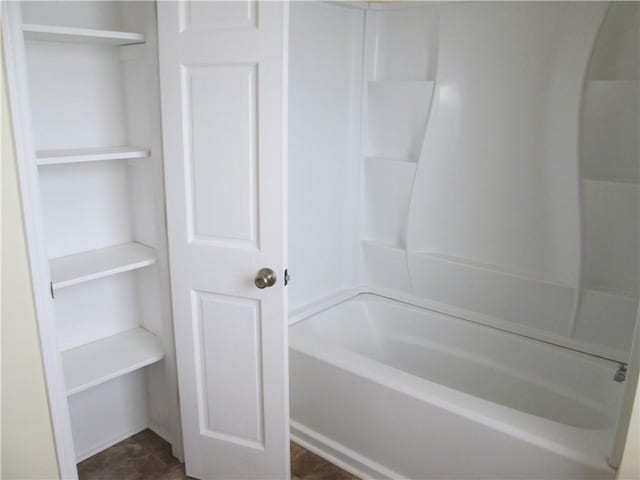 bathroom featuring shower / tub combination