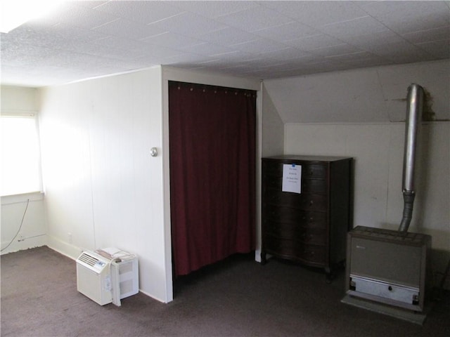 basement with carpet