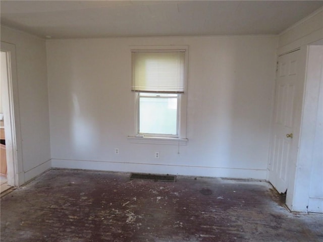 view of empty room