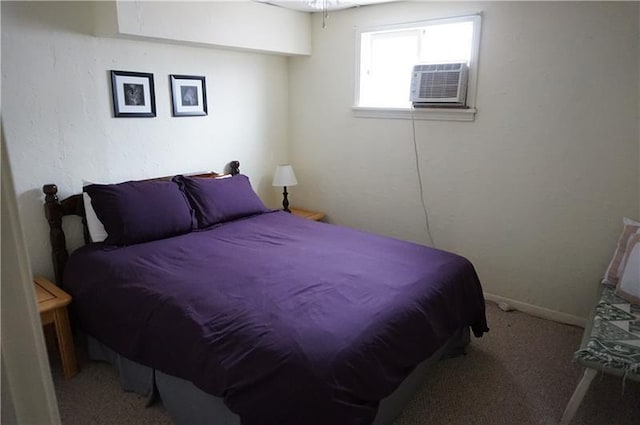 bedroom featuring carpet flooring