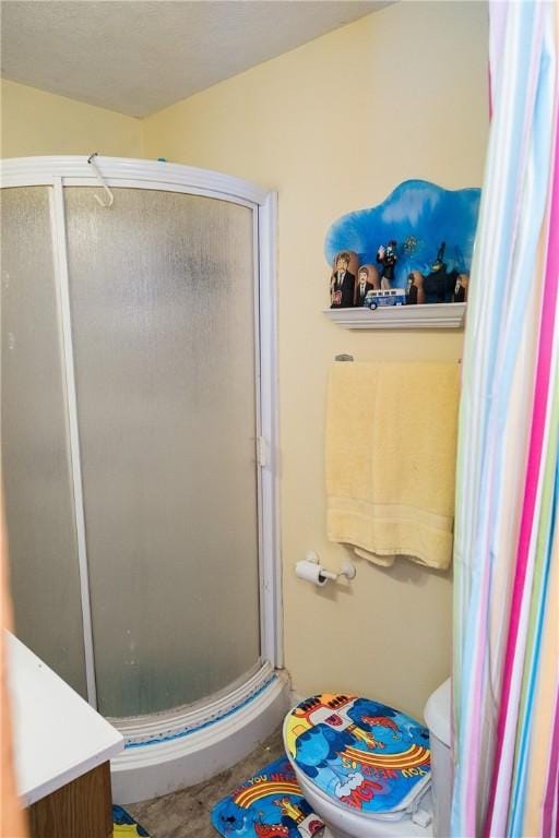 115 Ross St, Confluence Boro, PA 15424 - bathroom featuring a shower stall and toilet