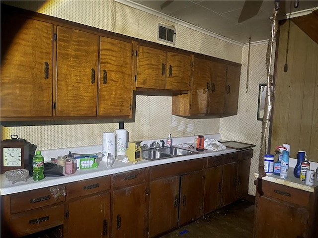 kitchen featuring sink