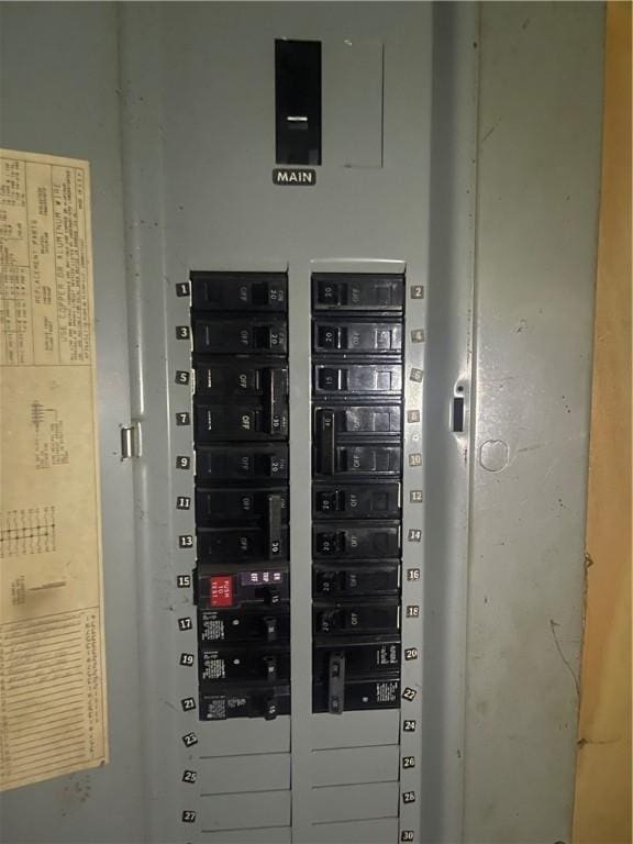 utilities with electric panel