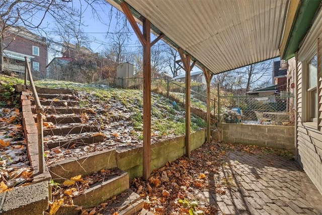 view of patio / terrace