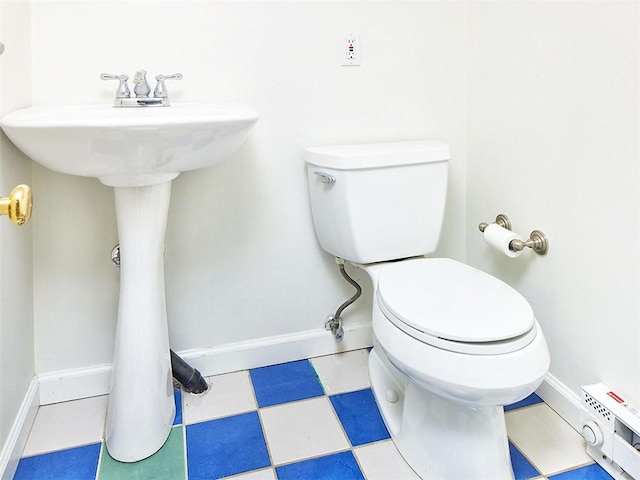 bathroom with toilet