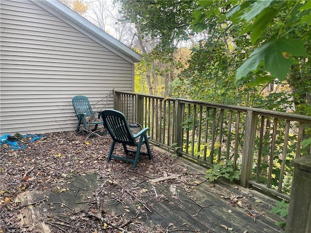 view of deck
