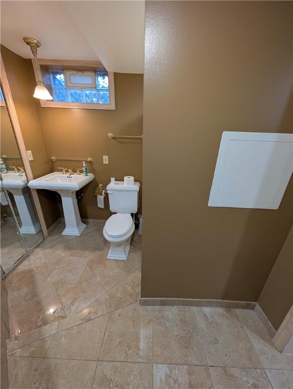 bathroom with toilet