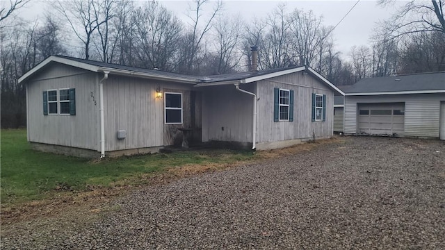 view of rear view of house