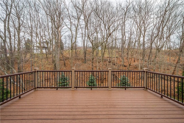 view of deck