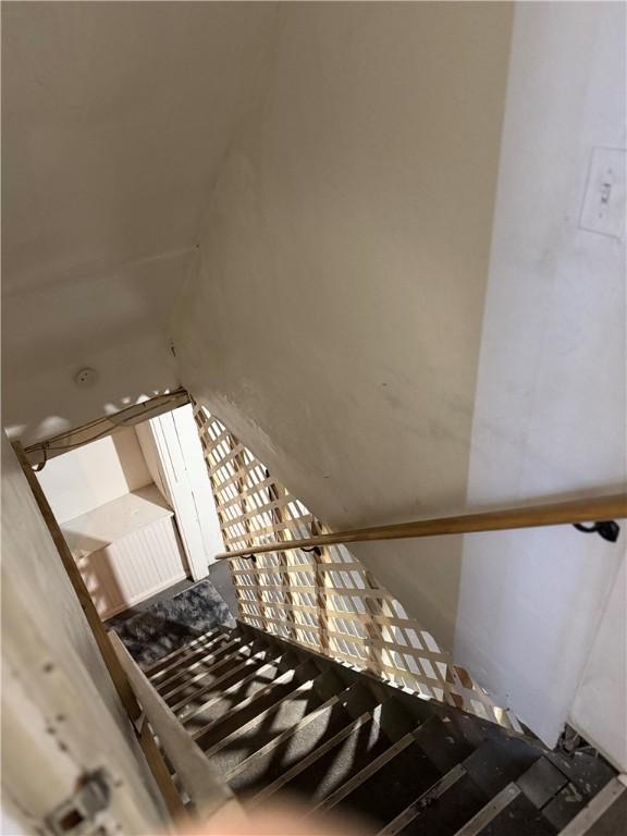 view of staircase