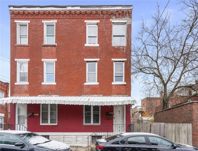 view of townhome / multi-family property