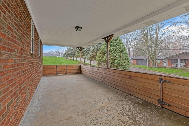 view of patio / terrace