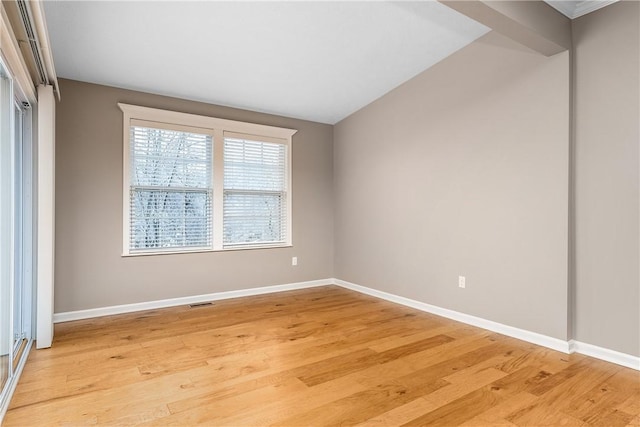 interior space featuring light hardwood / wood-style floors